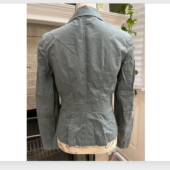 Halogen Steel Blue Blazer Jacket - Picture 3 of 10